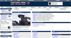 Desktop Screenshot of metroplexdaily.com